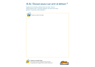 Voies d'évacuation