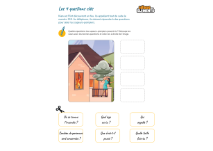 Les 4 questions clés