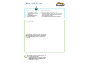 Dégâts causés par l'eau